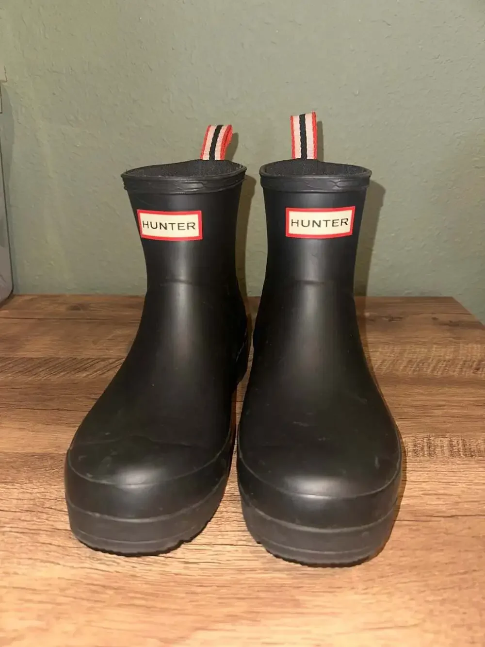 Hunter Original Play Short Rain Boots in Black